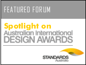 Standards Australia Design Award logo