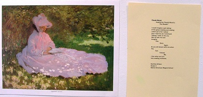 Claude Monet "The Reader" 