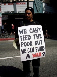 We can't feed the poor