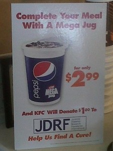 KFC diabetes deal